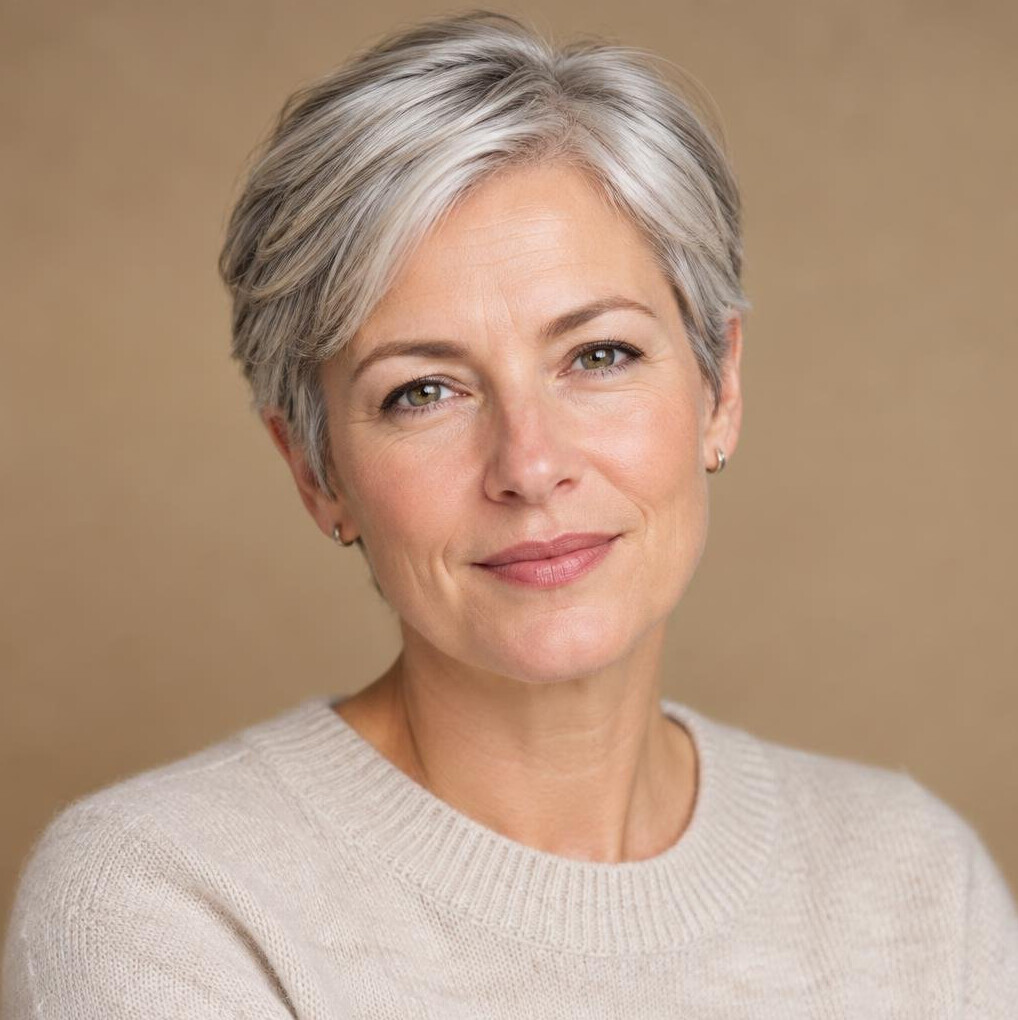 Portrait of a Belgian woman media psychologist