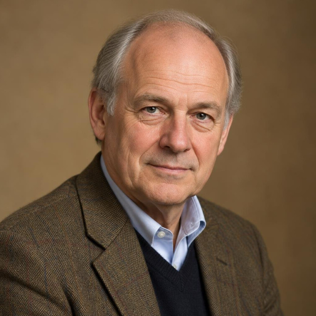 Portrait of a Belgian man former news director